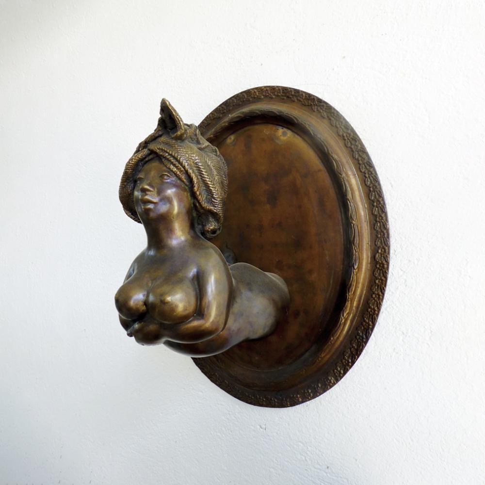 ünter Kaden, Dame mit Turban in Bronze